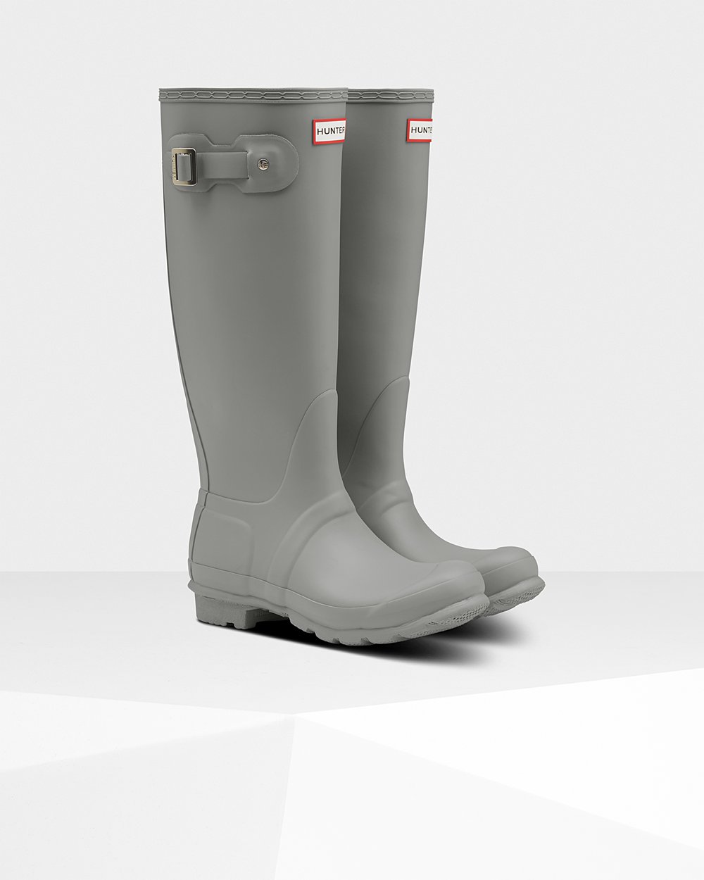 Women Hunter Original | Tall Rain Boots Grey | NZ-9654-YAPO